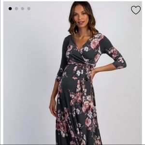 PinkBlush Maternity Floral Maxi Dress